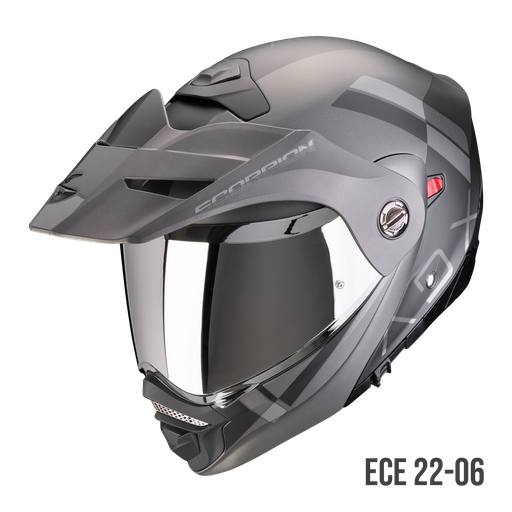 Scorpion  Adx-2 Galane Matt Black-Silver