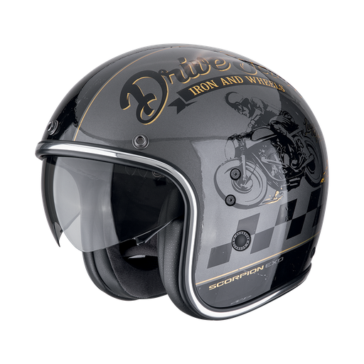 Scorpion  Belfast Evo Drive Fast Silver-Black-Gold
