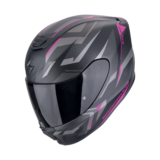 Scorpion  Exo-391 Aaxo Matt Black-Pink