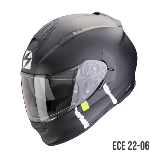Scorpion  Exo-491 Code Matt Black-Silver