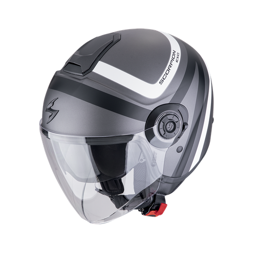 Scorpion  Exo-City Ii Riva Matt Silver-Black-White