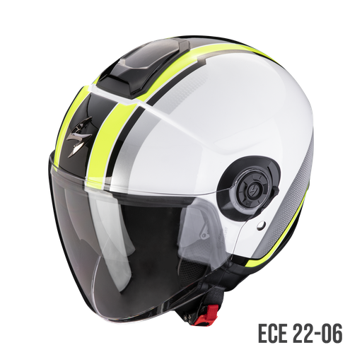 Scorpion  Exo-City Ii Vel White-Neon Yellow
