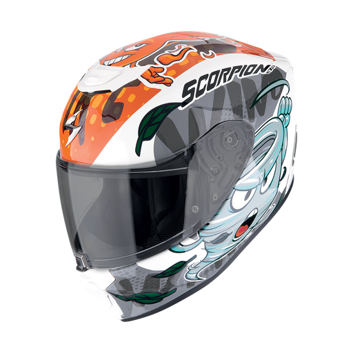Scorpion  Exo-Jnr Air The4Elements White-Blue-Orange