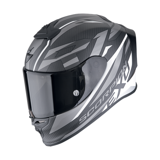 Scorpion  Exo-R1 Carbon Air Runner Matt Black-White