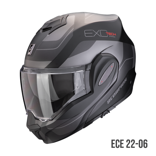 Scorpion  Exo-Tech Evo Pro Commuta Matt Black-Silver