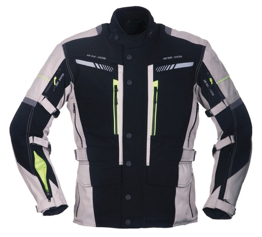 Modeka Winslow Black/Light Grey