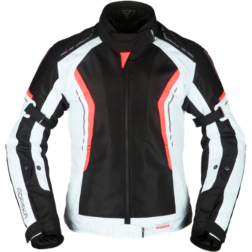 Modeka Khao Air Lady Black/Light Gray/Red