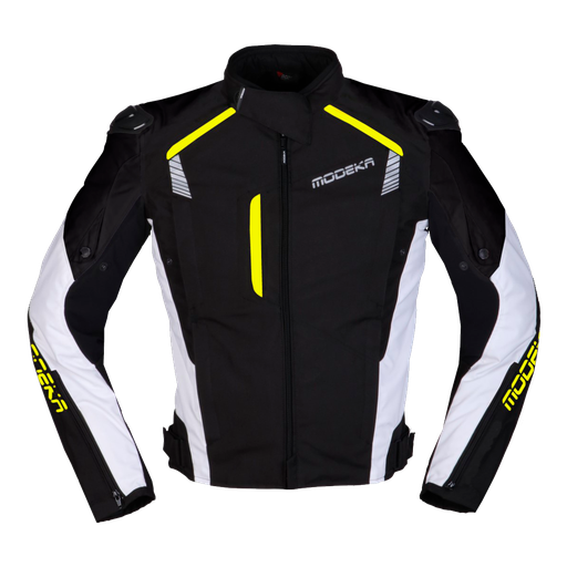 Modeka Lineos Black/White/Neon